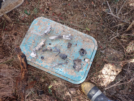 Components Left Behind by Utility Company