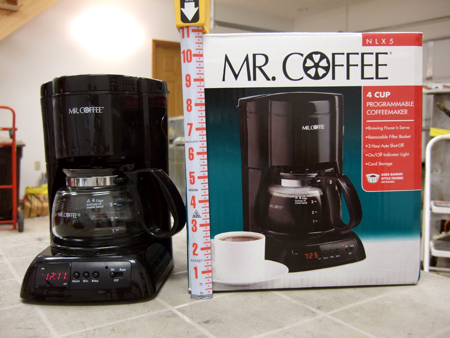 Mr. Coffee 4-Cup Coffee Maker Automatic Shut-Off Pause 'n Serve